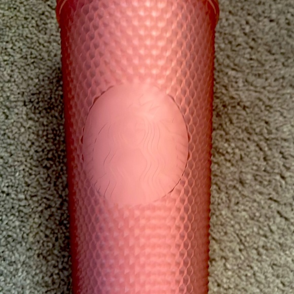 starbucks Pink jeweled cold tumbler beveled 24oz - Picture 2 of 5
